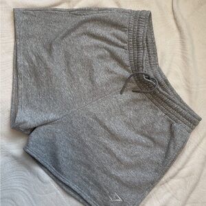 Gymshark Light Gray Athletic Shorts